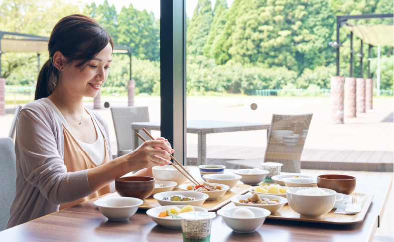 朝食