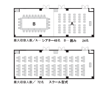 会議室の図面